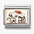 Nomination Classic Plates Christmas Puppy Charm 430204/07