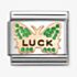 Nomination Classic Rose Gold Green Luck Butterfly Charm 430202/48