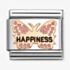 Nomination Classic Rose Gold Pink Happiness Butterfly Charm 430202/49