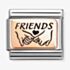Nomination Composable Classic Rose Gold Friends Pinkie Promise Charm 430111/33