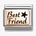 Nomination Composable Classic Rose Gold Best Friend Charm 430111/34