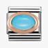 Nomination CLASSIC Rose Gold Turquoise Charm 430501/06