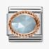 Nomination CLASSIC Rose Gold Stones Milky Aquamarine Charm 430507/31