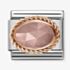 Nomination CLASSIC Rose Gold Stones Apricot Chalcedony Charm 430507/34