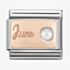 Nomination CLASSIC Rose Gold June White Pearl Charm 430508/06
