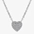 Crislu 'Miss CRISLU' Heart Pavé Necklace 9010069N13CZ