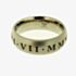GETi 7mm Rounded Roman Numeral London Olympics Ring 2204RB-7C