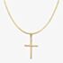 Gold Classic 9ct Yellow Gold Large Cross Pendant GP942 GN141