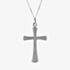 9ct White Gold Plain Cross Pendant 5.64.1523