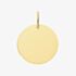 Gold Classic 9ct Yellow Gold Medium Round Disc Loose Pendant PN1198