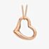 9ct Rose Gold Heart Pendant 5.61.7853