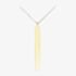 9ct Yellow Gold Vertical Bar Pendant 1.19.7490