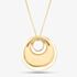 9ct Yellow Gold Open Disc Pendant GP2167 GN141