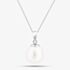 9ct White Gold Freshwater Pearl Pendant Necklace PNZ70057WG