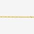 9ct Yellow Gold 18-20 Inch Fine Diamond Cut Curb Chain 1.13.0031