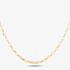 9ct Yellow Gold 20 Inch Oval Belcher Chain HOB100-20