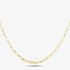9ct Yellow Gold 16 Inch Oval Belcher Chain HOB100-16