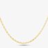 9ct Yellow Gold Rectangle Belcher Chain HOBD-210-9Y