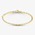9ct Yellow Gold 7 Inch Oval Link Chain Bracelet BBE020Y