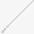 9ct White Gold 18-Inch Square Trace Necklace CN755-18