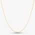 9ct Yellow Gold Fine Curb Chain G10C