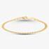 9ct Yellow Gold 8.5 Inch Flat Curb Chain Bracelet SUFC-440-9Y-8.5