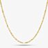 Gold Classic 9ct Yellow Gold 18 Inch Figaro Rope Chain SRFC-210-9Y-18