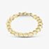 Gold Classic 9ct Yellow Gold 7.5 Inch Stamped Shell Link Bracelet HSLB-850-9Y-7.5
