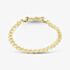 Gold Classic 9ct Yellow Gold 7.5 Inch Small Stamped Shell Link Bracelet HSLB-520-9Y-7.5