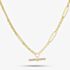 Gold Classic 9ct Yellow Gold 18 Inch Albert Figaro Chain HFTC-420-9Y-18