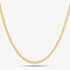 9ct Yellow Gold 20 Inch Diamond-Cut Curb Chain 1.13.6375