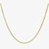 9ct Yellow Gold Flat Curb Chain UFC70