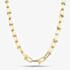 9ct Yellow Gold 18 Inch Fancy Ball Bar Chain HBGT-900-9Y-18