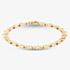 9ct Yellow Gold Circle Link Bracelet GB473