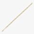 9ct Yellow Gold Infinity Link Bracelet BR521-07