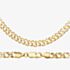 9ct Yellow Gold 20 Inch Double Curb Chain HGR2D080 20