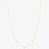 9ct Yellow Gold Multi Circle Disc Necklace 111125127465