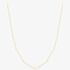 9ct Yellow Gold 18 Inch Multi V Bar Chain 111125127467