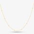 9ct Yellow Gold 16 Inch Fine Curb & Ball Chain 1.13.7913