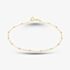 Gold Classic 9ct Yellow Gold Diamond Cut Ball Trace Bracelet 1.23.7901