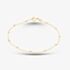 Gold Classic 9ct Yellow Gold Curb Chain Ball Bracelet 1.23.7911