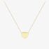 9ct Yellow Gold Heart Slider Necklace 111125147269