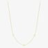 Gold Classic 9ct Yellow Gold Multi Circle Flower Necklace 111125147616
