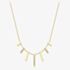 Gold Impression 18ct Yellow Gold 0.08ct Diamond Barrel Cascade Necklace 111125148819