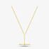 9ct Yellow Gold T-Bar Belcher Necklace CA023-18
