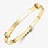 9ct Gold Plain Expandable Baby Bangle 111225127481