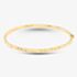 9ct Yellow Gold Diamond Cut Bangle BN336