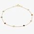 9ct Yellow Gold Multi Coloured Cubic Zirconia Bracelet 1.29.1962
