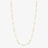 9ct Yellow Gold Freshwater Pearl & Ball Necklace GN367W