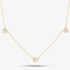 9ct Yellow Gold Mother Of Pearl Heart Necklace 1.19.1640